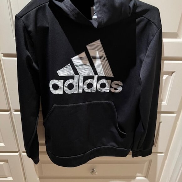 ADIDAS HOODED SWEAT SHIRT XL - Picture 1 of 1